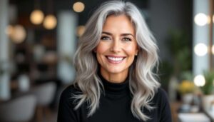 Adieu haarfarben dieser neue trend kaschiert graue haare auf natürliche weise und lässt sofort jünger aussehen