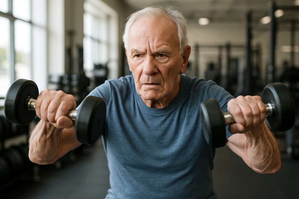 Krafttraining im Alter: Bilaterale Übungen als Schlüssel gegen Muskelabbau